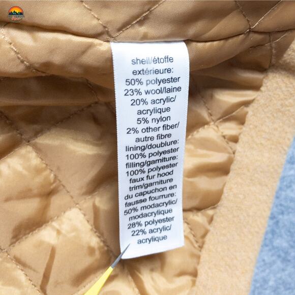 Maurices Overcoat Tan Long Sleeve Full-Zip Pockets Women's Size Medium - Picture 14 of 15